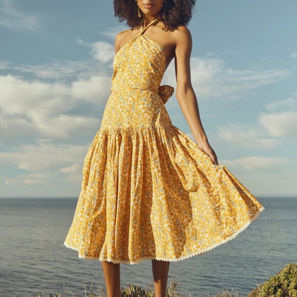 Eddy Aesthetic Krystal Midi Dress - Picture 1 of 15